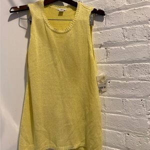 Bar III Lemon Sleeveless Tank Top
